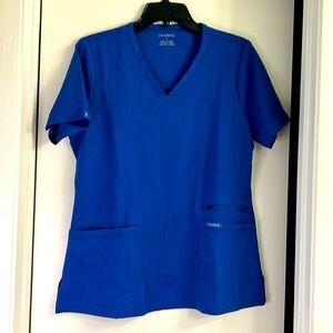Jaanuu slim fit 3-pocket scrub top NWT Size L